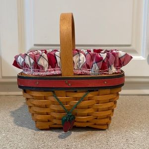Longaberger American Strawberry basket